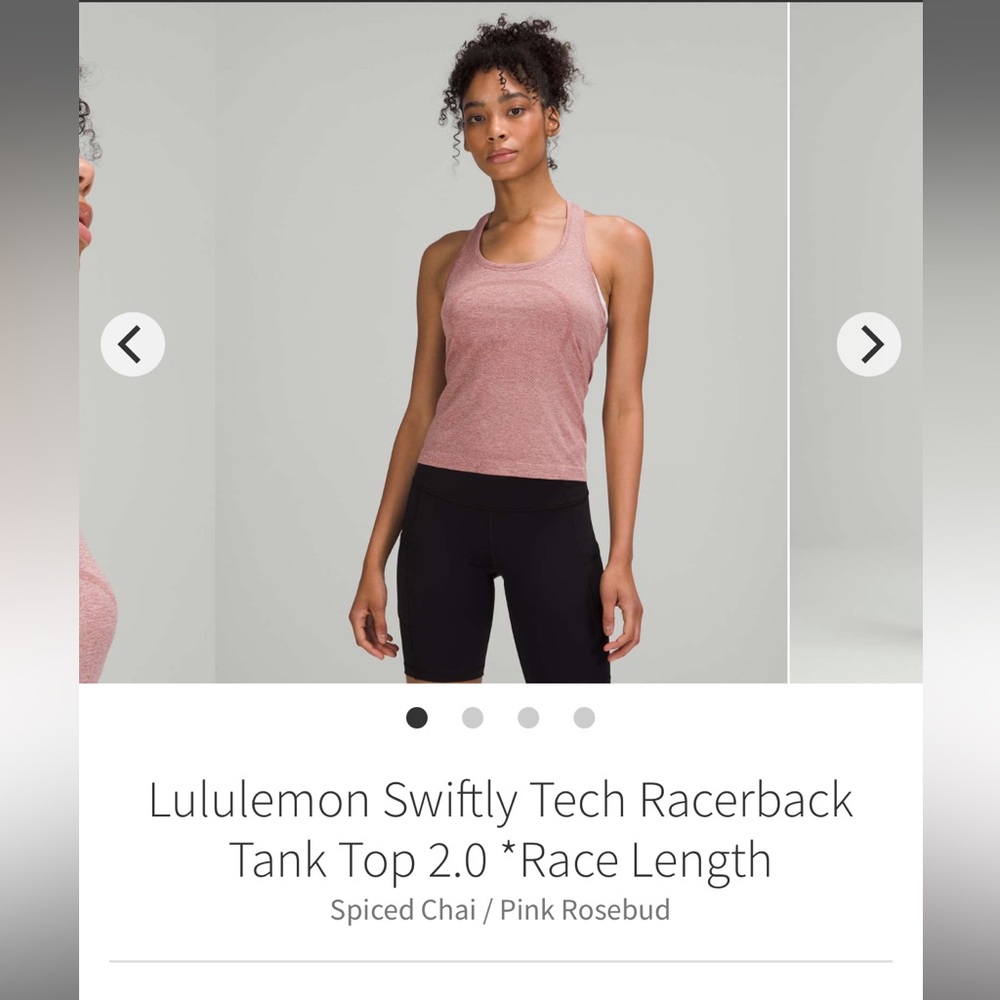 Lululemon swiftly tech racerback tank top
